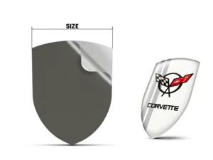 Corvette Emblemi Silicone Auto Resistenti Pregiati Professionali
